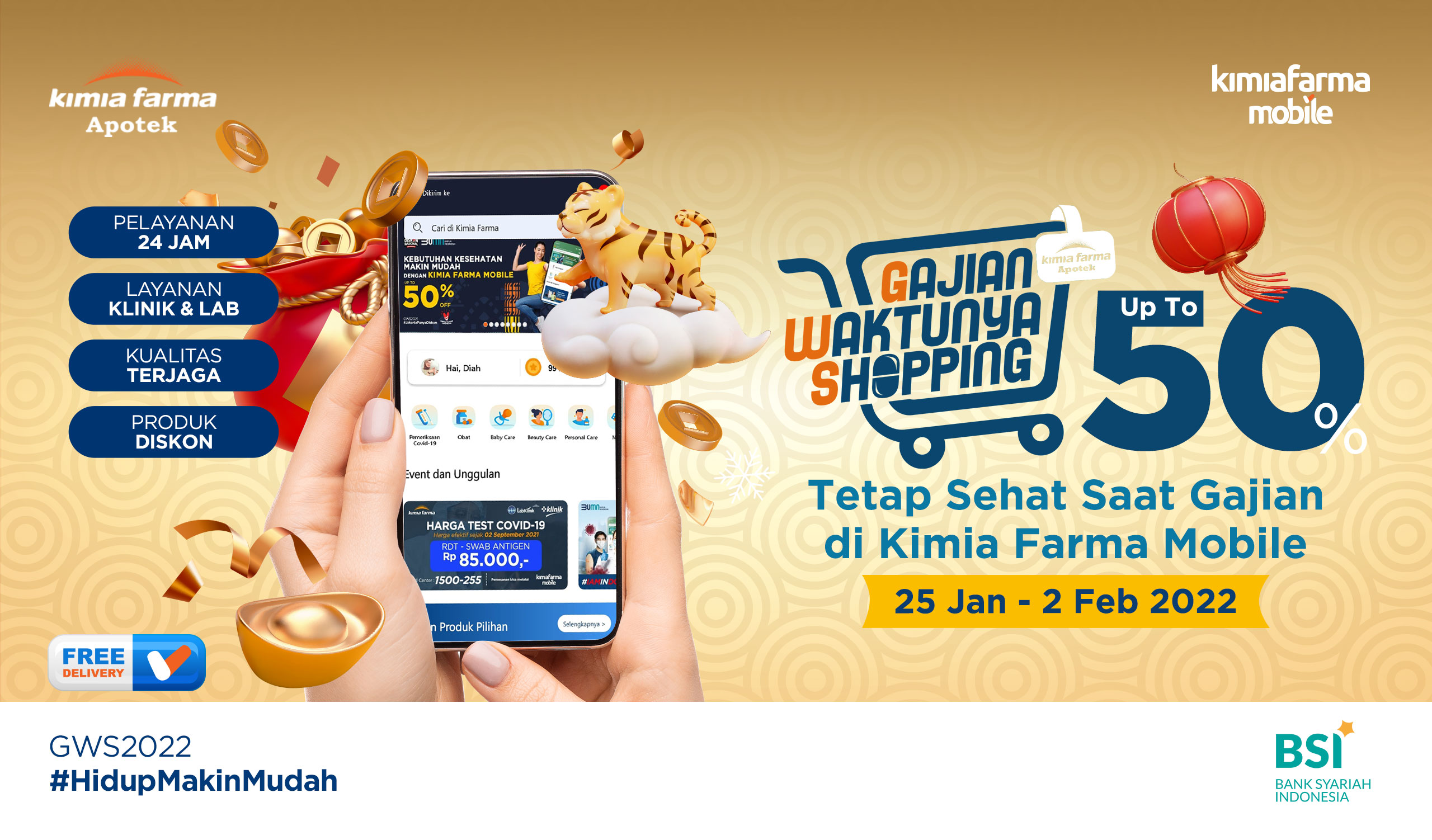 You are currently viewing Tingkatkan Kesehatan Keluarga di Awal Tahun dengan Gajian Waktunya Shopping (GWS) Kimia Farma Mobile!