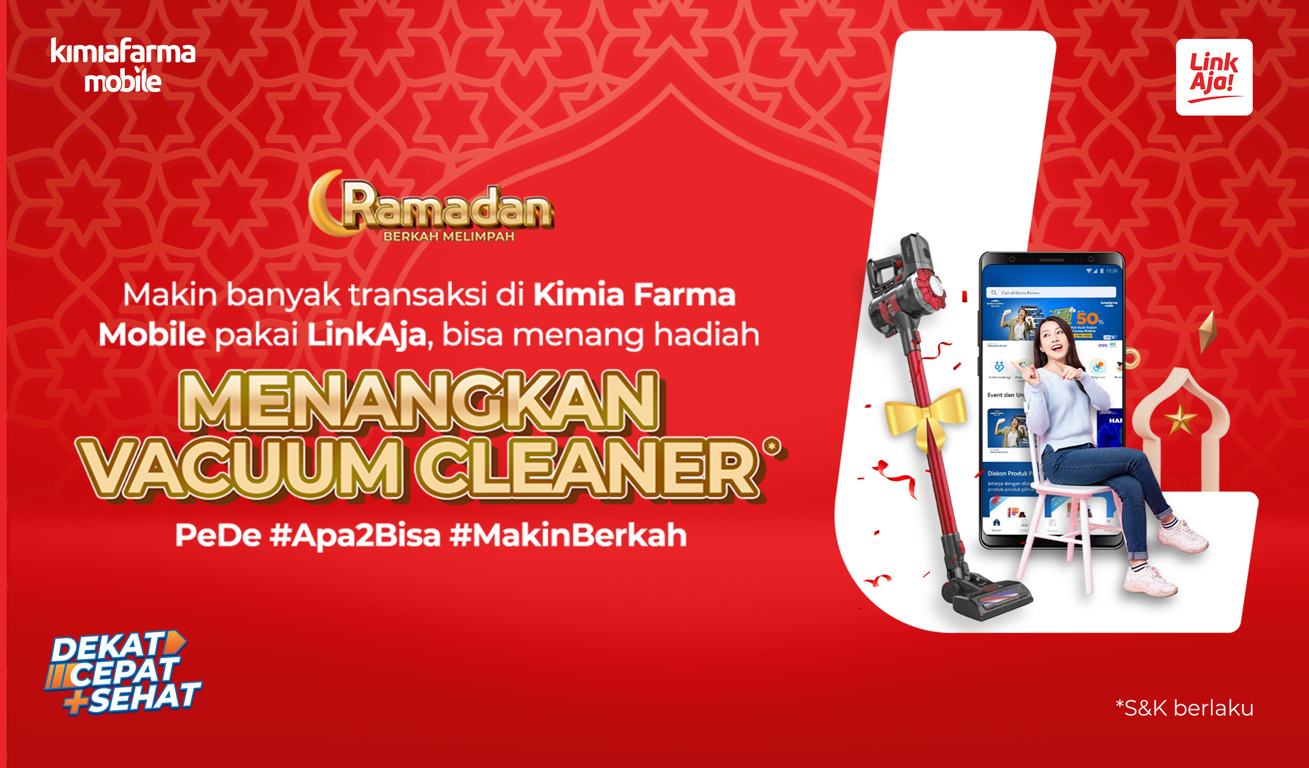 You are currently viewing Ramadan Berkah Melimpah Bersama LinkAja dan Kimia Farma Mobile
