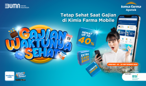Read more about the article Gajian Waktunya Sehat! Penuhi Kebutuhan Kesehatan Tetap Hemat di Kimia Farma Mobile