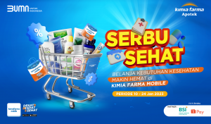 Read more about the article Serbu Sehat! Belanja Kebutuhan Kesehatan Makin Hemat di Kimia Farma Mobile!