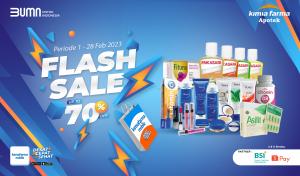 Read more about the article FLASH SALE! Spesial Bulan Kasih Sayang, Belanja Kebutuhan Kesehatan Hemat untuk Orang Terkasih!