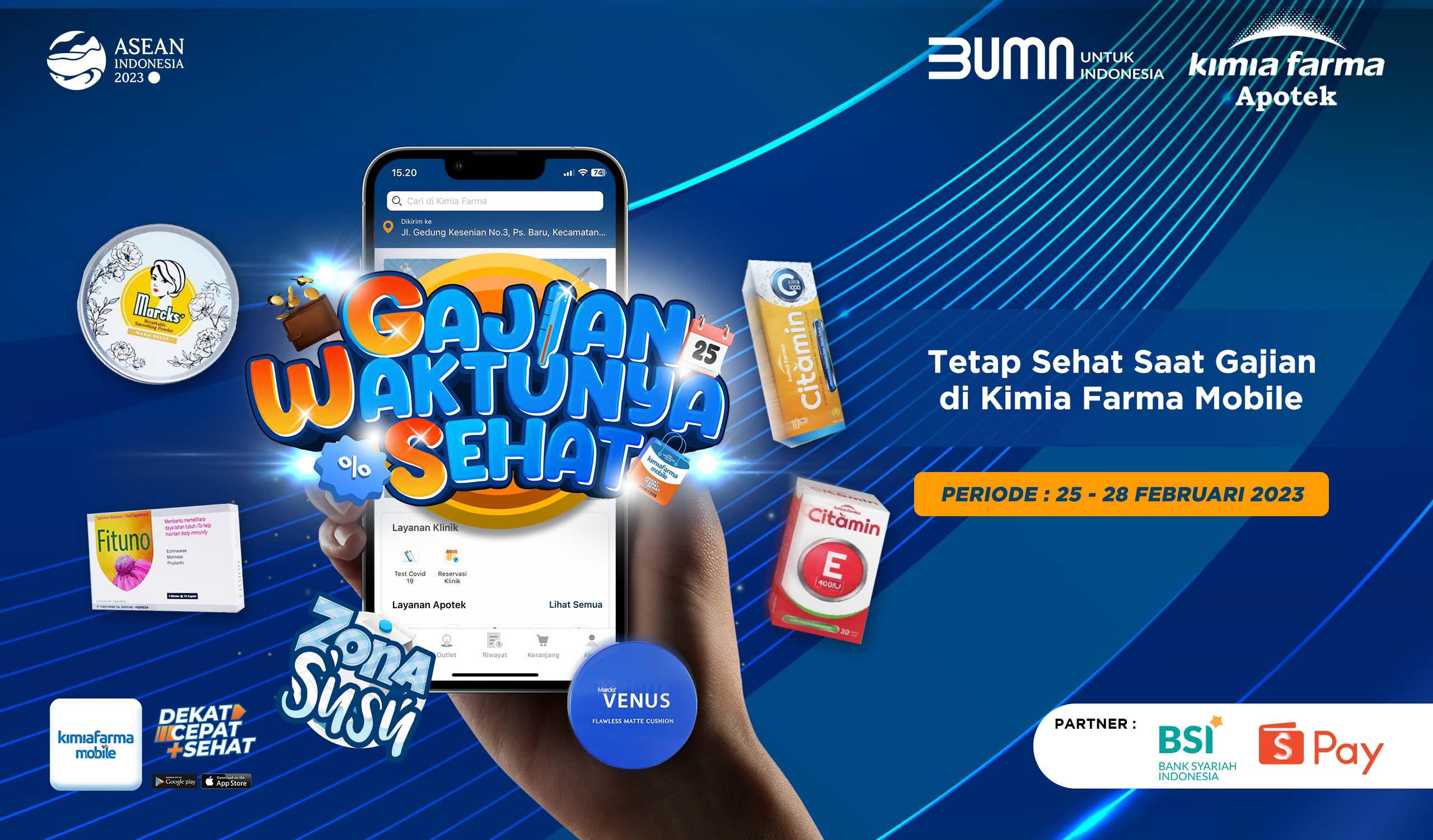You are currently viewing Gajian Waktunya Sehat! Selalu Lindungi Kesehatan Keluarga dengan Maksimal Setiap Bulan di Kimia Farma Mobile!