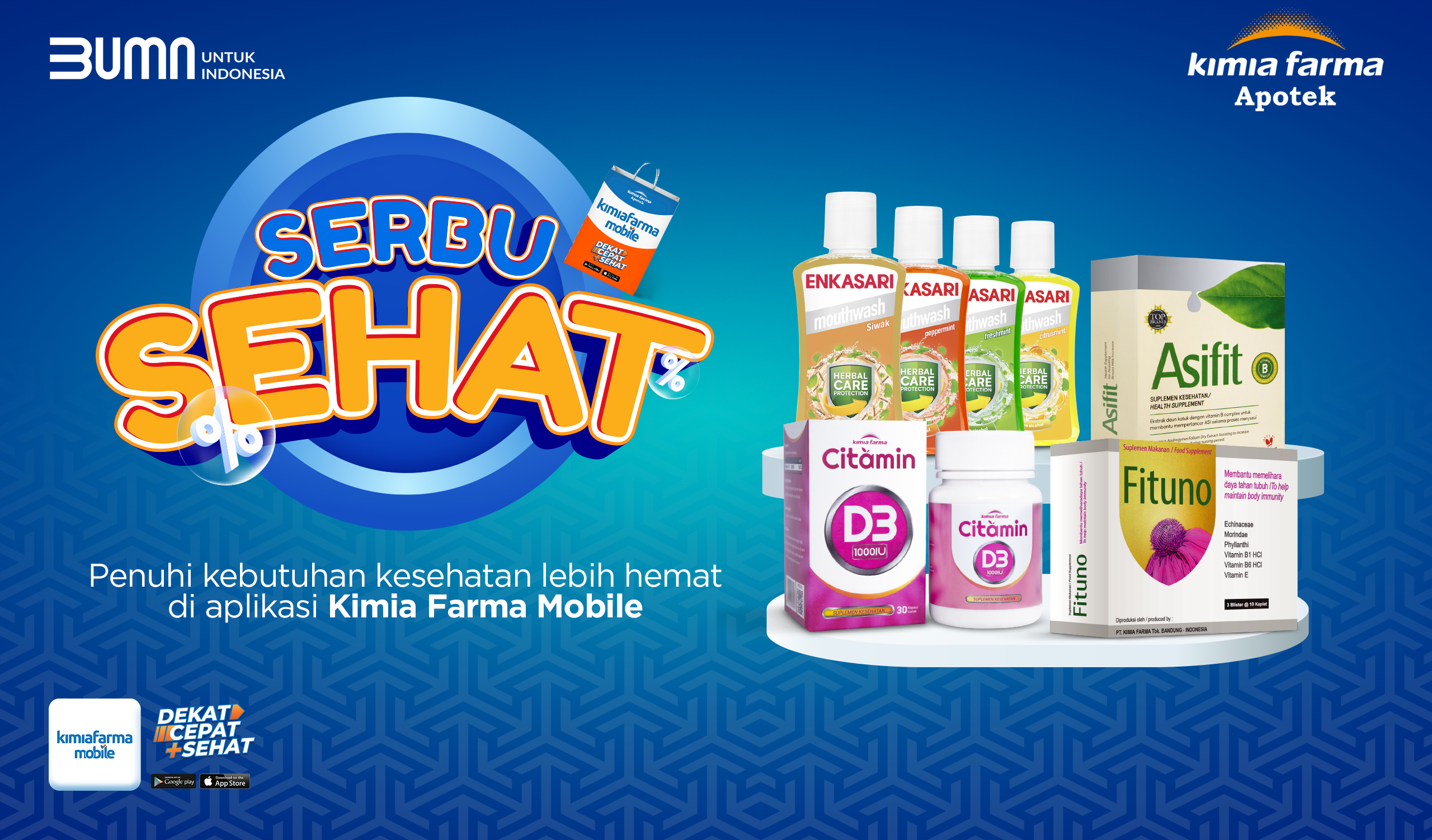 You are currently viewing Serbu Sehat! Penuhi Kebutuhan Kesehatan Awal Bulan Hemat dan Cepat di Kimia Farma Mobile!