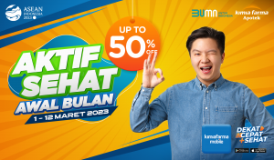 Read more about the article Aktif Sehat Awal Bulan di Kimia Farma Mobile!
