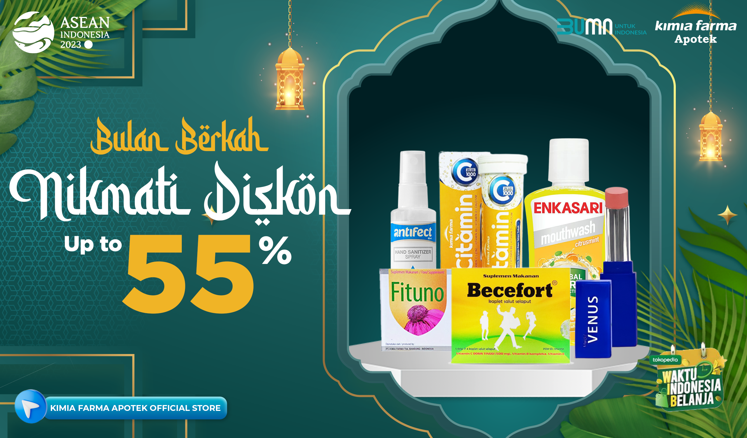 You are currently viewing Kembali Aktif Lebih Sehat dengan Promo WIB Tokopedia Kimia Farma Apotek Official Store!
