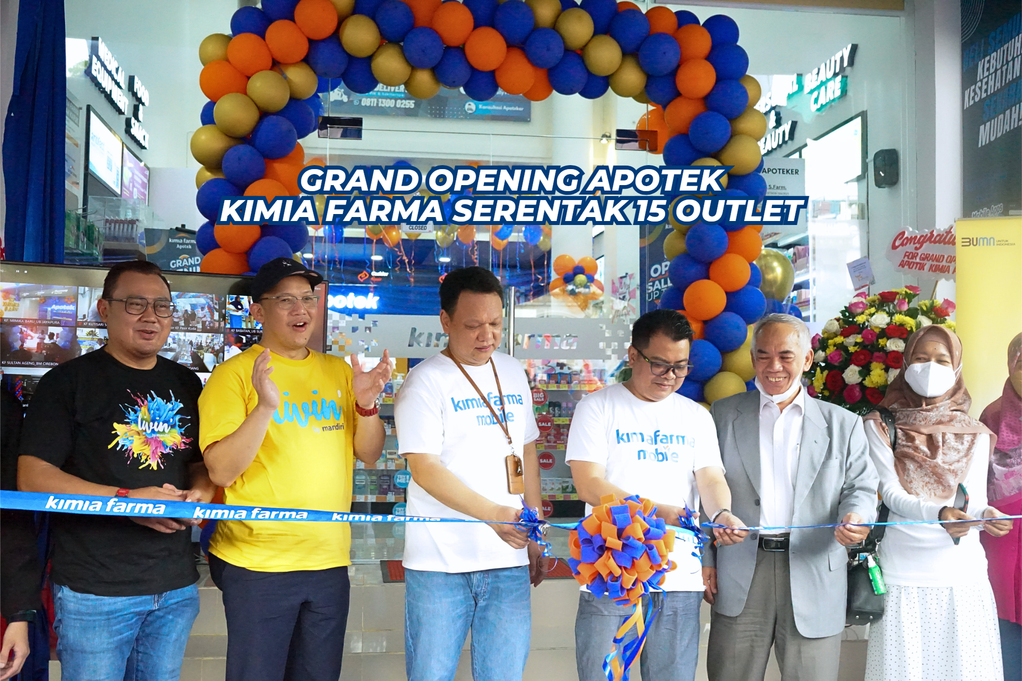 Read more about the article Ekspansi Bisnis, Kimia Farma Kembali Buka 15 Outlet dan Bidik Pasar E-Commerce