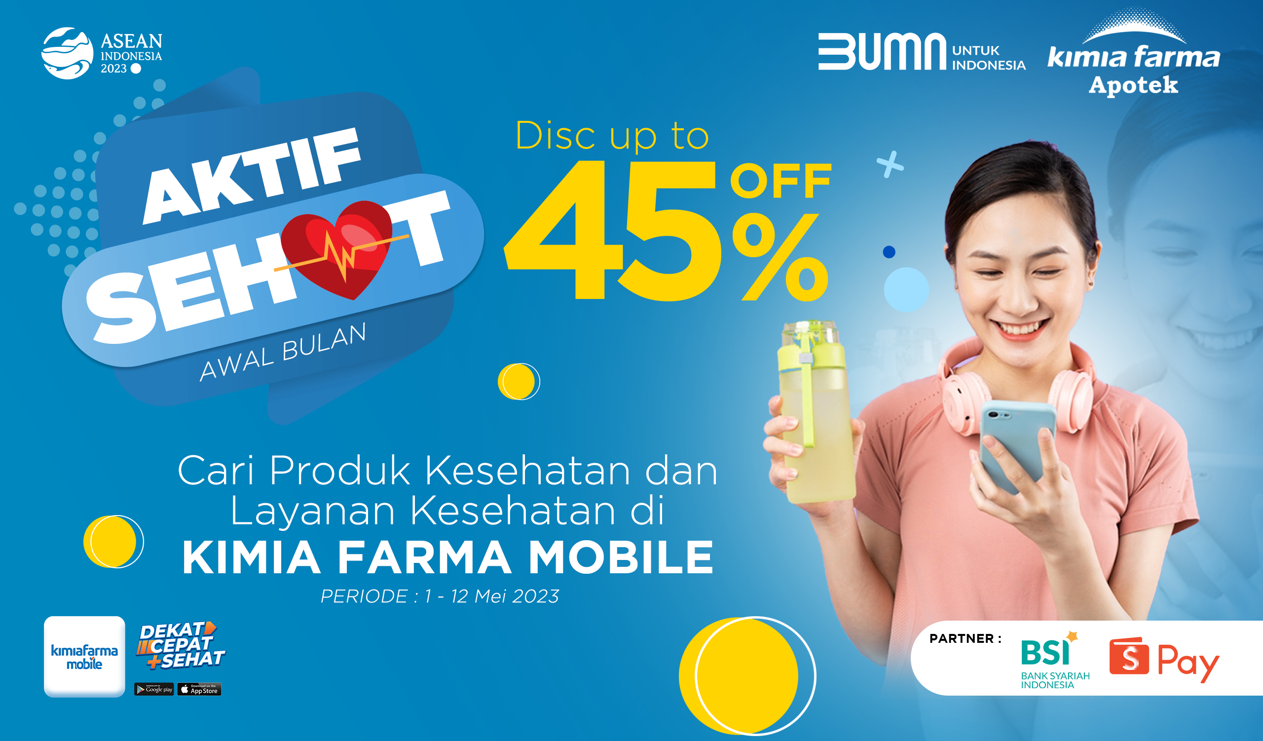 You are currently viewing Aktif Sehat Awal Bulan! Kembali Sehat Setelah Libur dengan Kimia Farma Mobile
