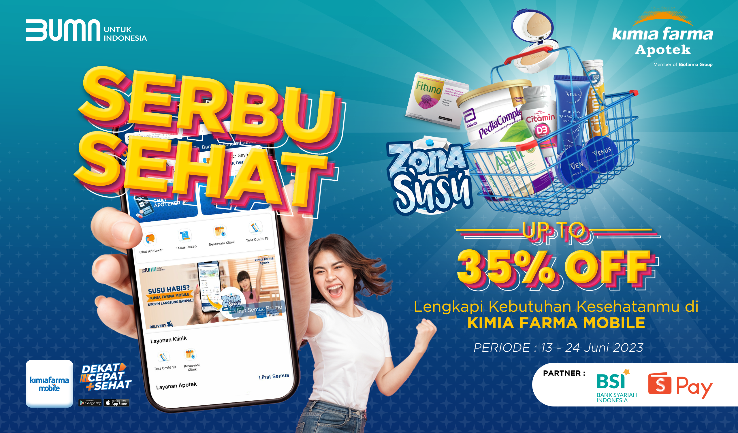 You are currently viewing Serbu Sehat di Kimia Farma Mobile! Penuhi Kebutuhan Keluarga Super Hemat!