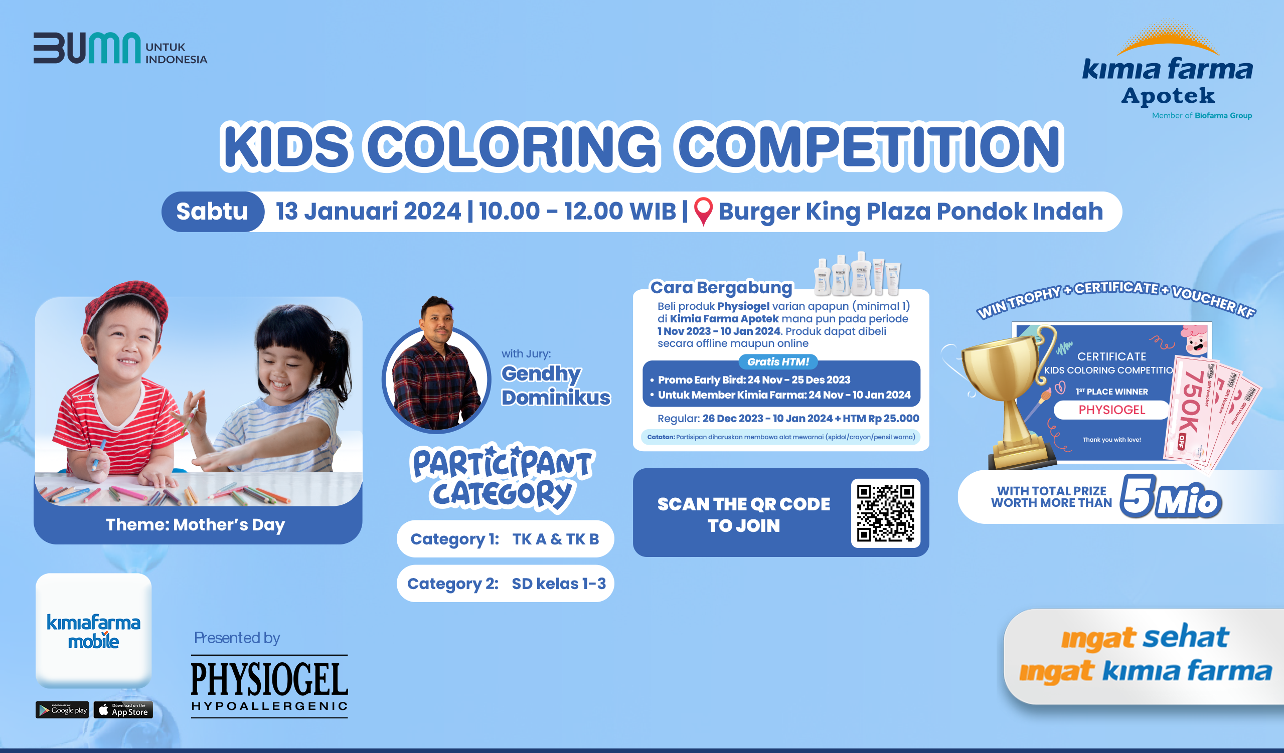 You are currently viewing Kids Coloring Competition Physiogel bersama Kimia Farma Apotek