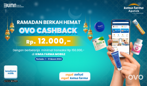 Read more about the article Promo Cashback OVO Points di Kimia Farma Mobile