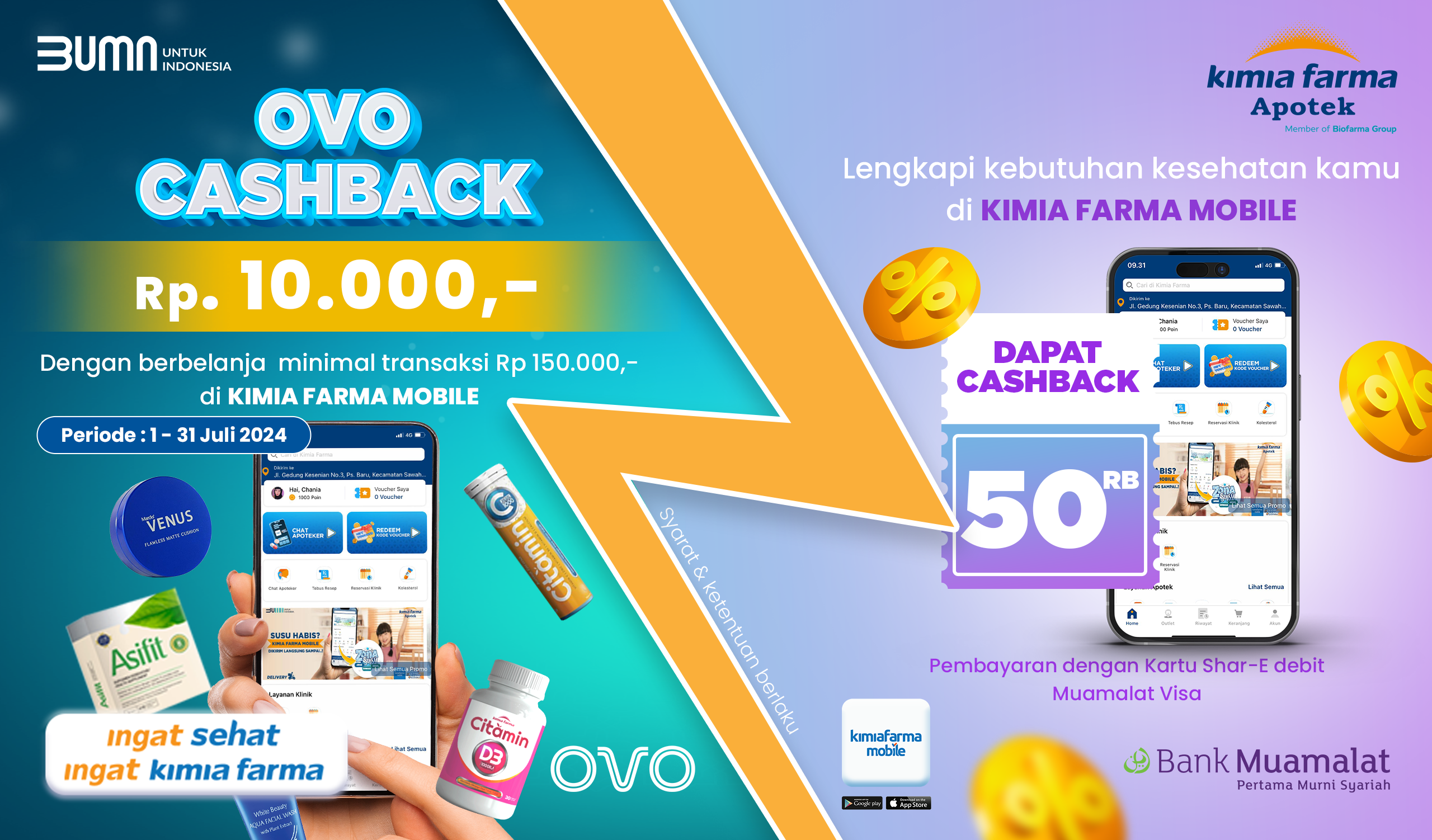 You are currently viewing Double Hemat Belanja di Kimia Farma Mobile dengan Promo Cashback!