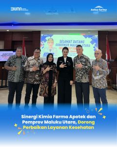 Read more about the article Sinergi Kimia Farma Apotek dan Pemprov Maluku Utara, Dorong Perbaikan Layanan Kesehatan