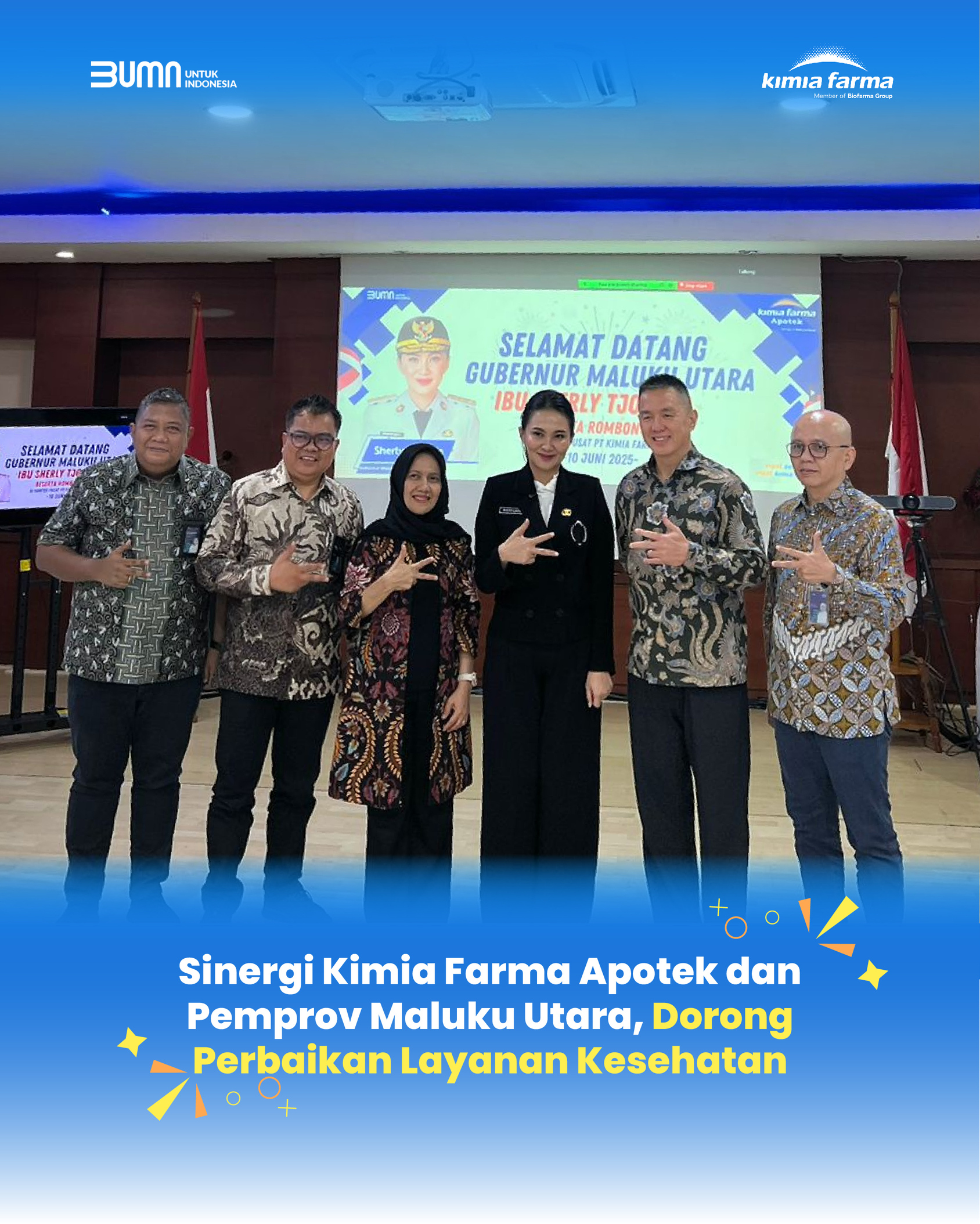 Read more about the article Sinergi Kimia Farma Apotek dan Pemprov Maluku Utara, Dorong Perbaikan Layanan Kesehatan