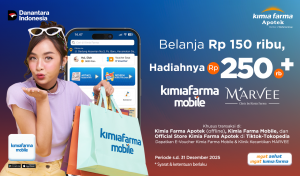 Read more about the article Program E-Voucher Aplikasi Kimia Farma Mobile dan Klinik Kecantikan Marvee di Bulan Desember 2025
