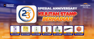 Read more about the article Program Kejutan Stamp Berhadiah