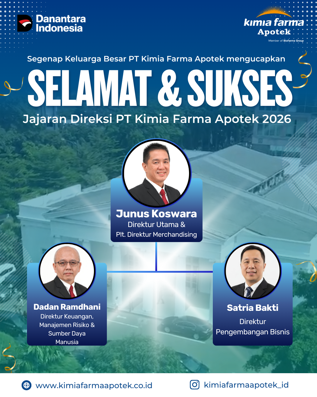 Read more about the article Penyesuaian Susunan Direksi PT Kimia Farma Apotek